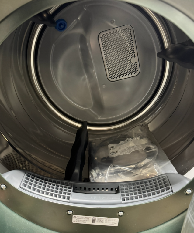 GE Profile 7.8 cu. ft. Capacity Smart Front Load Electric Dryer with Steam and Sanitize Cycle Jade Green PFD95ESPWGN