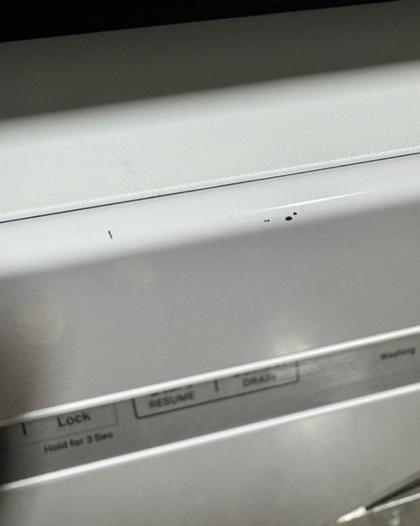 KitchenAid Third Level Utensil Rack Dishwasher with 30+ Total Wash Jets, 39 dBA White KDFE204KWH