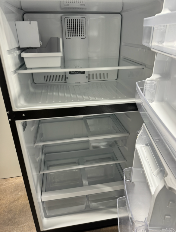 GE 21.9 Cu. Ft. Garage Ready Top-Freezer Refrigerator Fingerprint Resistant Stainless GTS22KYNRFS