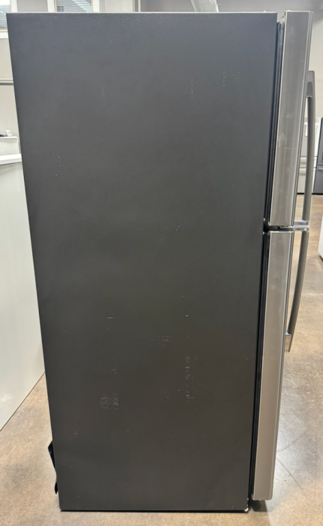 GE 21.9 Cu. Ft. Garage Ready Top-Freezer Refrigerator Fingerprint Resistant Stainless GTS22KYNRFS