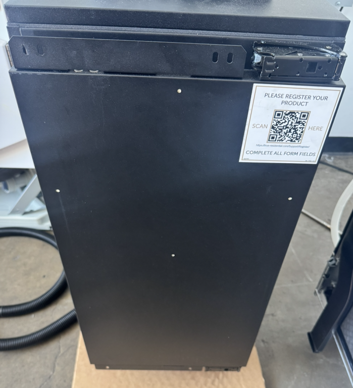 True Residential Clear Ice Machine, Right Hinged Panel Ready TUI15ROPD