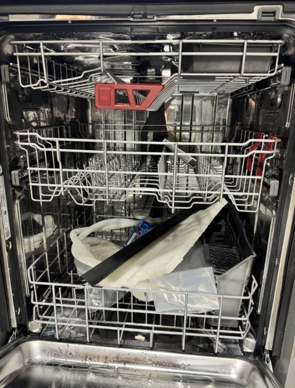 KitchenAid Third Level Jet Rack Dishwasher with 40+ Total Wash Jets 41 dBA Black Ore KDTS324SBE