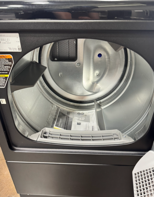 Speed Queen DF7 Sanitizing Electric Dryer with Front Control Matte Black DF7004BE