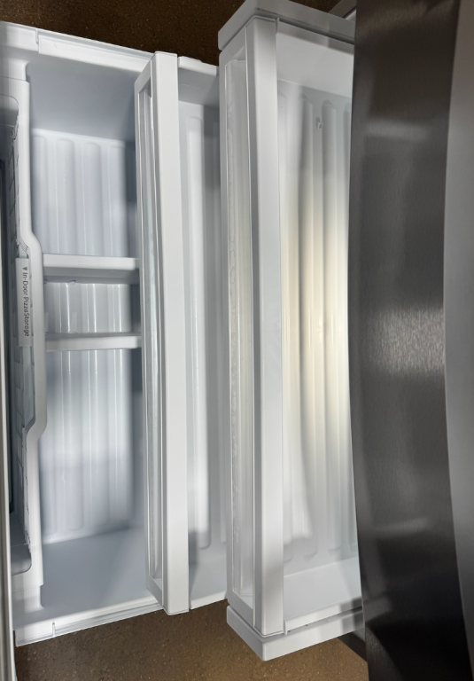 Whirlpool 36-inch Wide 4 Door Refrigerator with Prep and Store Bins - 26 Cu. Ft. Fingerprint Resistant Stainless Steel WRMF7736PZ, product image 8 of 10