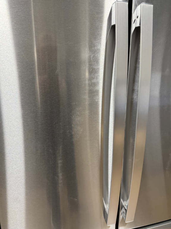 GE Profile 23.2 Cu. Ft. Smart Counter-Depth Fingerprint Resistant 4-Door French-Door Refrigerator Fingerprint Resistant Stainless Steel PJE23BYWFS