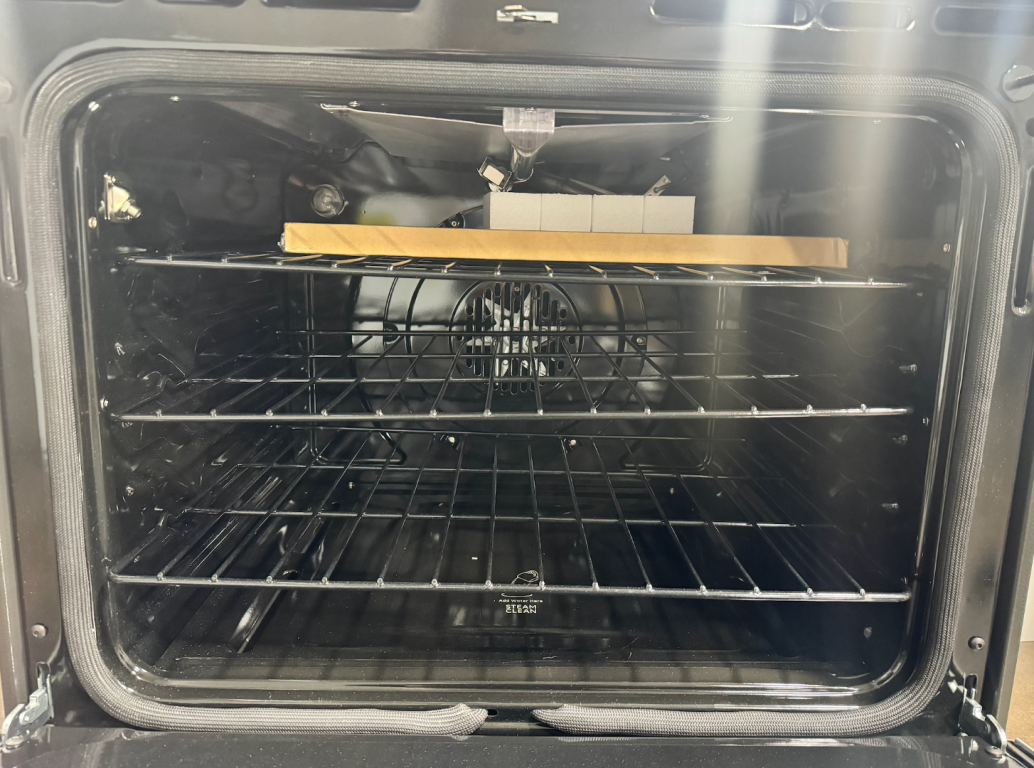 GE Profile 30" Smart Slide-In Front-Control Gas Fingerprint Resistant Range with No Preheat Air Fry Fingerprint Resistant Stainless PGS930YPFS, product image 6 of 6