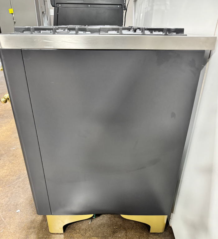 ILVE Majestic II 48 inch Dual Fuel Range with 8 Black Burners, Griddle Graphite Matte UM12FDNS3MGG, product image 6 of 6