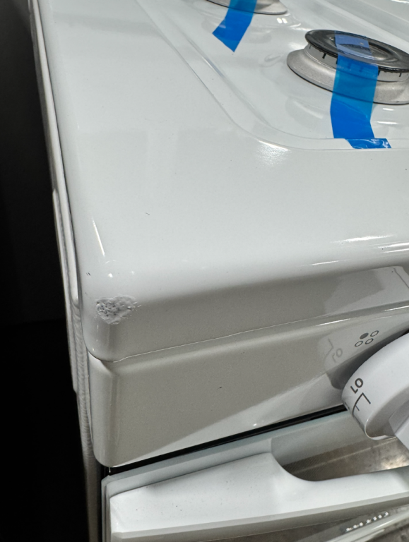 Amana 30-inch Gas Range with Bake Assist Temps White AGR6303MMW, product image 3 of 5