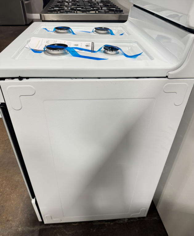 Amana 30-inch Gas Range with Bake Assist Temps White AGR6303MMW, product image 4 of 5