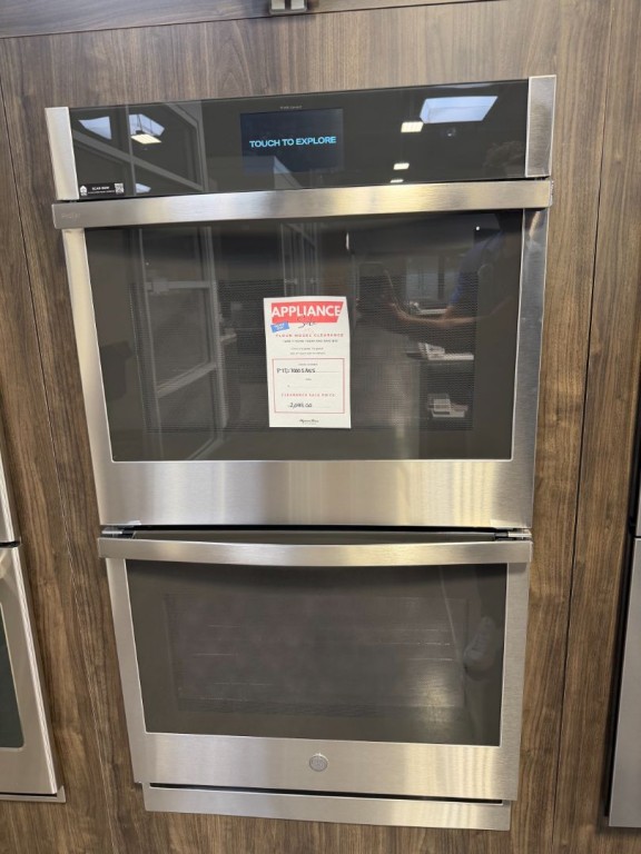 GE Profile 30" Smart Built-In Convection Double Wall Oven with No Preheat Air Fry and Precision Cooking Stainless Steel PTD7000SNSS, product image 1 of 2