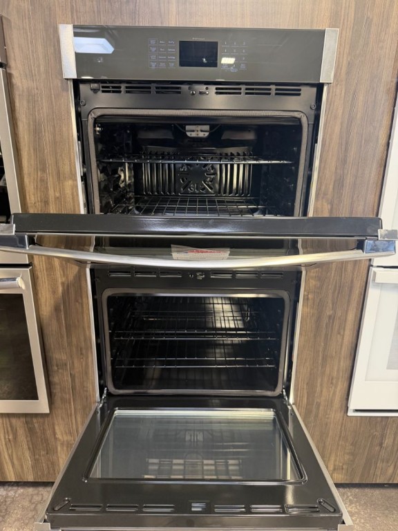 GE 30" Smart Built-In Self-Clean Convection Double Wall Oven with No Preheat Air Fry Stainless Steel JTD5000SVSS, product image 2 of 2