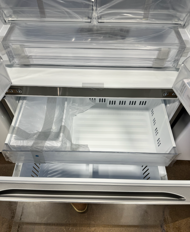 LG 25 Cu. Ft. Counter-depth Max™ With Zero Clearance™ 3-door French Door Refrigerator With Thin Door Design Stainless Steel LF25Z6211S, product image 3 of 5