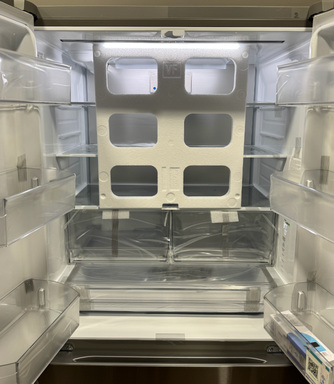 LG 25 Cu. Ft. Counter-depth Max™ With Zero Clearance™ 3-door French Door Refrigerator With Thin Door Design Stainless Steel LF25Z6211S, product image 5 of 5
