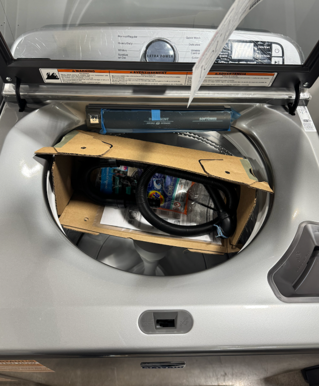 Maytag Smart Top Load Washer with Extra Power - 5.2 cu. ft. Metallic Slate MVW7230HC, product image 2 of 2