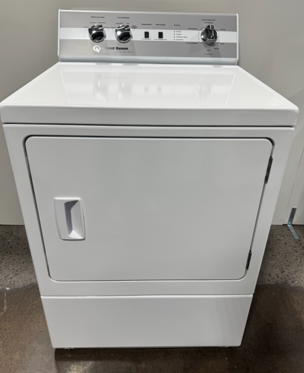 Speed Queen DC5 Sanitizing Gas Dryer with Pet Plus™ White DC5004WG, product image 1 of 10