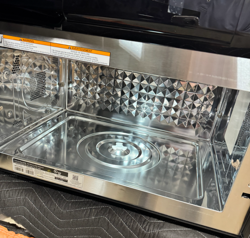Frigidaire Gallery 1.9 Cu. Ft. Over-the Range Microwave with Air Fry Stainless Steel GMOS1968AF, product image 6 of 15