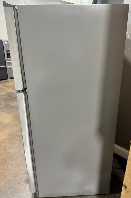 Whirlpool 33-inch Wide Top Freezer Refrigerator - 21 cu. ft. Monochromatic Stainless Steel WRT541SZDM, product image 2 of 18