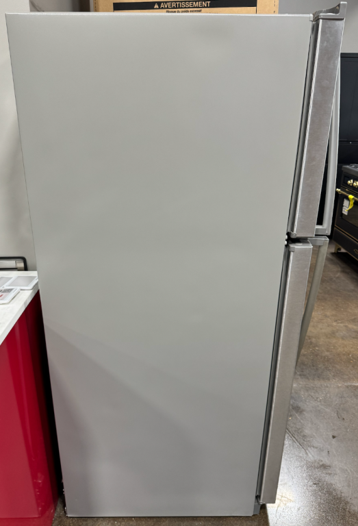 Whirlpool 33-inch Wide Top Freezer Refrigerator - 21 cu. ft. Monochromatic Stainless Steel WRT541SZDM, product image 3 of 18
